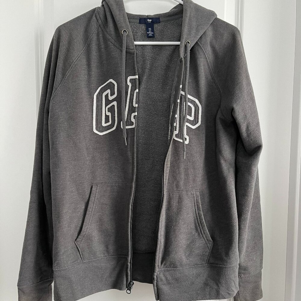 Grey Women's Hoodie zip up